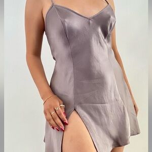 Vintage Y2K 100% Silk Dress Silk Slip Dress Ballet Sabrina Carpenter Mini Dress